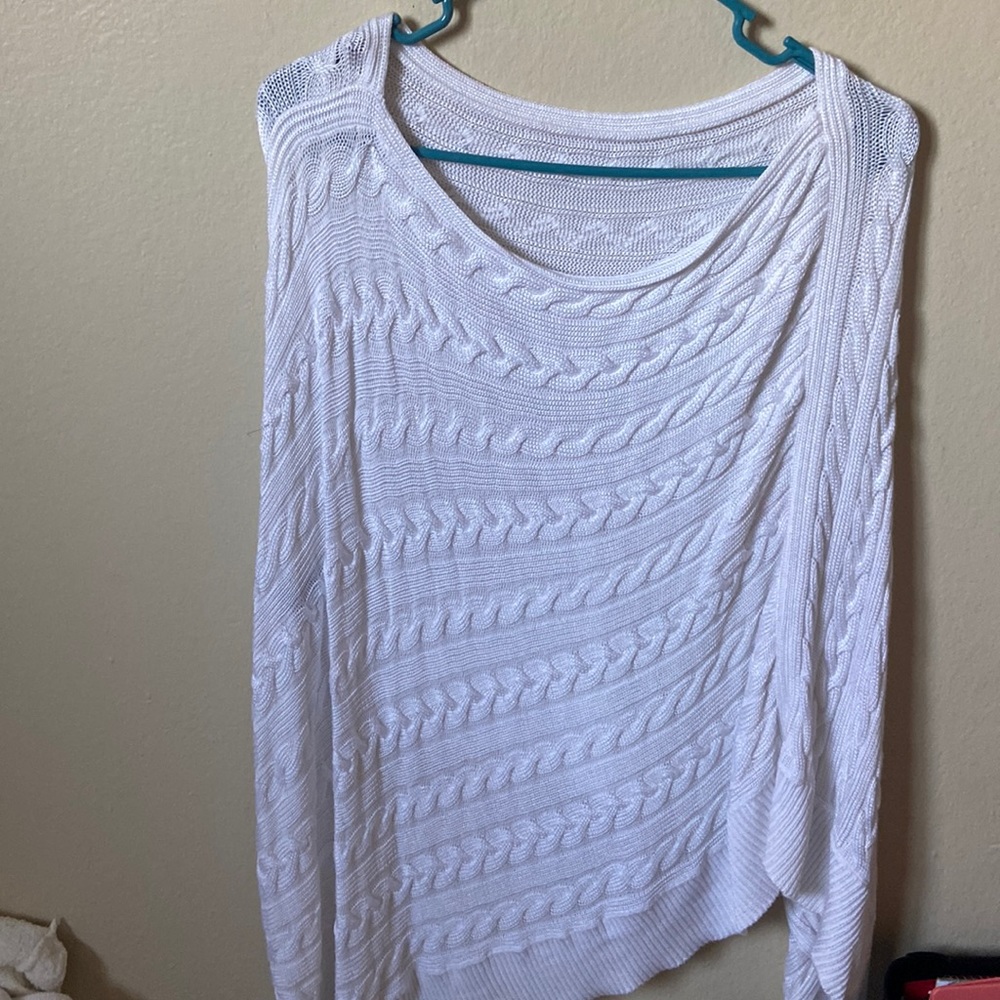 White women’s sweater